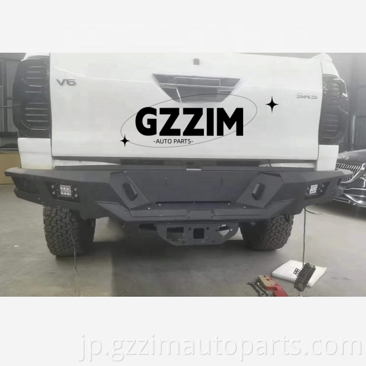 Stainless Modified Rear Bumper Used For Hilux Rocco